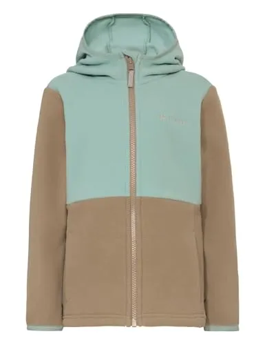 Vaude Kid's Pulex Hooded Jacket II - Fleecejacke für Kinder Gr 92 beige - Beige Fleecejacke für Kinder, ideal für Freizeit und Alltag. Mit Kapuze, stretchigem Material und umweltfreundlicher Herstellung. Perfekt für aktive Kids!