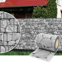 Sichtschutz Rolle Zaunfolie 35m - Stein-Grau - Sicht-, Wind- & Lärmschutzwände mit langlebiger, UV-beständiger und wetterfester PVC-Zaunblende, ideal für Privatsphäre und Lärmschutz.