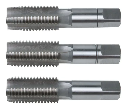 KS Tools HSS CO Handgewindebohrer-Satz M, M3,5 x 0,6, 3-teilig - 331.2035