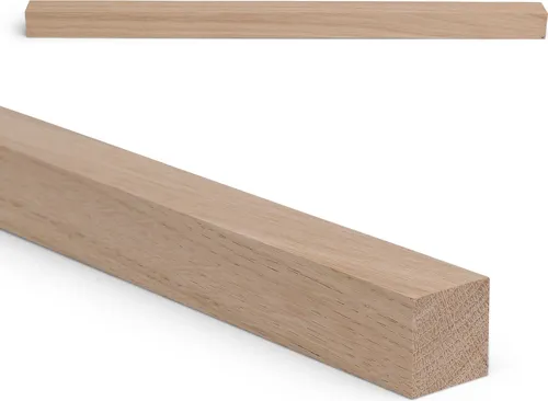 Holzleiste - Eiche gehobelt - 20 x 20 x 350 mm