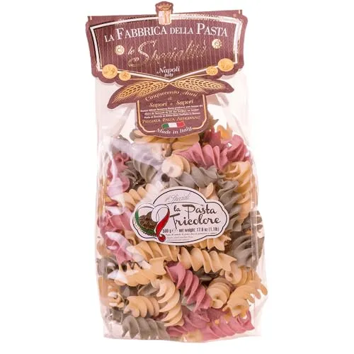 La Fabbrica Della Pasta - Fusilloni Tricolore - 500g
