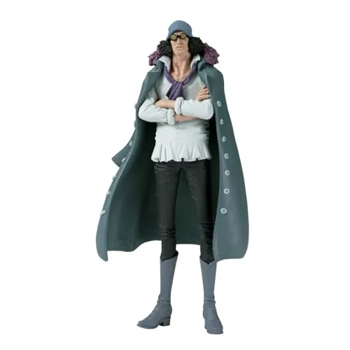 One Piece Figur Statue Kuzan 23cm - King Of Artist BANPRESTO - Action- & Spielfiguren, detailreiche Statue mit beeindruckendem Design für Sammler und Fans von One Piece.
