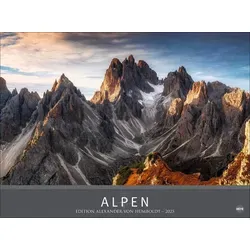 Alpen Kalender 2025 von Heye