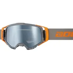 Bogotto B-1 Motocross Brille, grau-orange für Männer