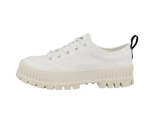 Palladium Pallashock Lo Org 2 Unisex Sneakers - Sneaker in Größe 46 EU, atmungsaktiv und ideal für Freizeit und Sport. Mit herausnehmbarer Innensohle und profilierten Gummisohlen für optimalen Komfort.