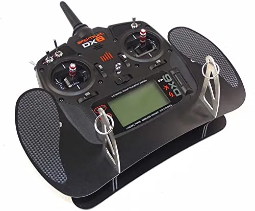 Produktbild AHLTEC Senderpult Spektrum DX6 (V2, G2, G3) & DX7 & DX8 G2 BLACK mit Standard Senderpultbügel, ohne Handauflagen