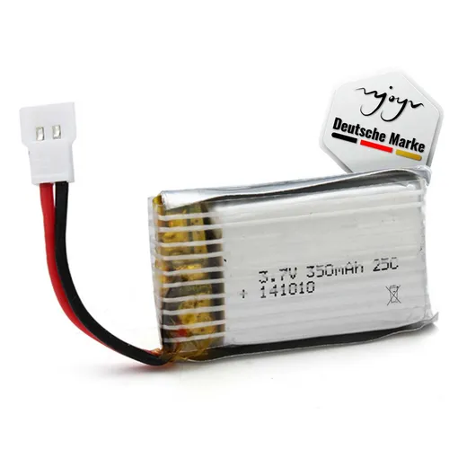 350mAh 3.7V Ersatz-Akku für RC Flugzeug FX801, FX818, FX823, Original Ersatzteil
