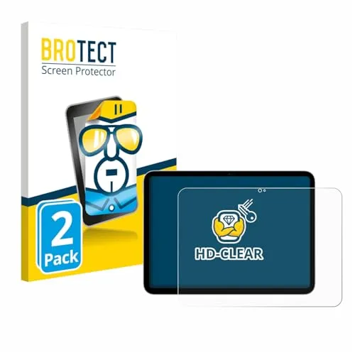 BROTECT 2 Stück Schutzfolie für Apple iPad A16 11