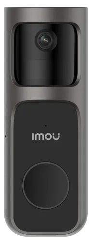 IMOU DB2 S KIT - WLAN Video-Türklingel - Kabellose 2K Video-Türklingel mit 5000 mAh Akku und Weitwinkelobjektiv für umfassende Überwachung. Ideal für den Außenbereich mit intelligenter Personenerkennung und IR-Nachtsicht.