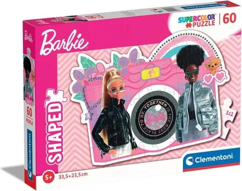 Barbie Kinderpuzzle - 60 Teile - Kameraform - Clementoni 26067