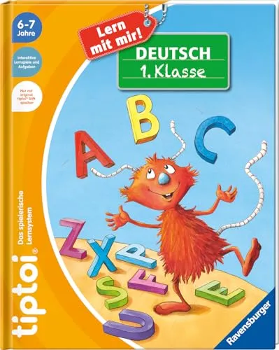 tiptoi® Lern mit mir! - Deutsch 1. Klasse in gold von Ravensburger