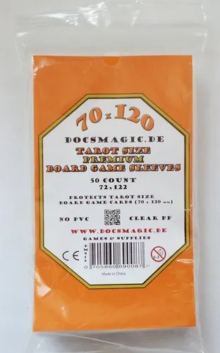 Docsmagic.de Premium Tarot Size Board Game Sleeves von Docsmagic.de