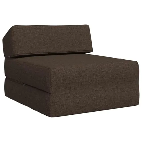 vidaXL Klappsofa Bett Taupe 60 x 70 x 41 cm