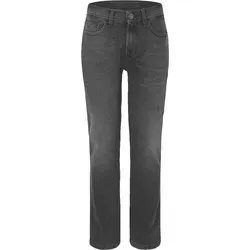 Rokker Motorradhose Hunter Grey mit Protektoren - Die Rokker Hunter Grey Motorradhose kombiniert klassischen Stil mit modernem Schutz. Dank Stretchanteil und höhenverstellbaren Knieprotektoren bietet sie optimalen Komfort und Bewegungsfreiheit für Motorradfahrer.