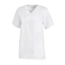 Schlupfkasack Unisex weiß 08/769/01, Größe I - M - Arbeits- & Schutzkleidung, bequemer und praktischer Schlupfkasack für alle Geschlechter, ideal für den Einsatz in Pflege und Gastronomie.
