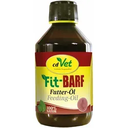 L Fit-BARF Futter-Öl 1 - Hochwertiges Ergänzungsfuttermittel für Hunde und Katzen, mit kaltgepressten Pflanzenölen für optimale Vitalstoffversorgung