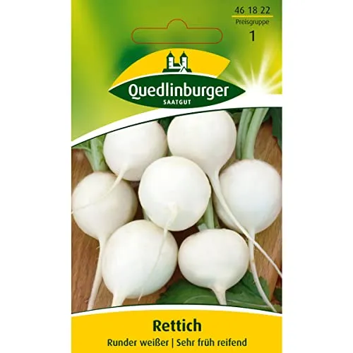 Rettich, Runder weißer