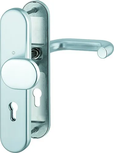 Hoppe Paris Aluminium-Feuerschutz-Langschild-Wechsel-Garnitur FS-86G