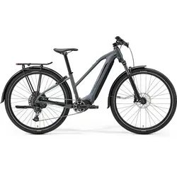 Merida eBig.Tour 675 EQ IV2 L (48) Grau/Schwarz – Komfortables E-Trekkingbike