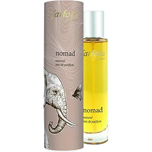 Farfalla nomad natural eau de parfum - Damendüfte, inspiriert von Abenteuerlust mit ätherischen Ölen von Mandarine, Iris und Vetiver für ein unvergessliches Dufterlebnis.