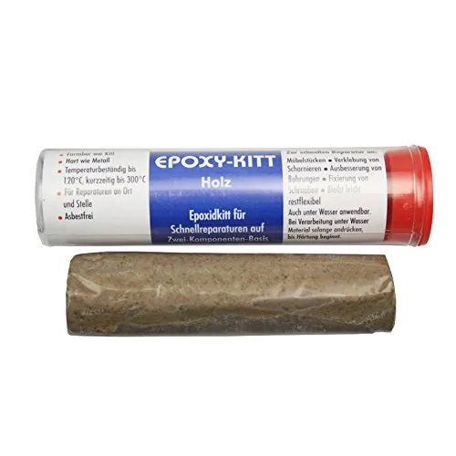 MW Reparaturkitt Holz Epoxidharz 2K Komponenten Schnellreparatur 56g