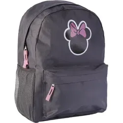Minnie Mouse Rucksack Perfekter Schultasche für Mädchen mit Minnie Mouse-Design - Grau