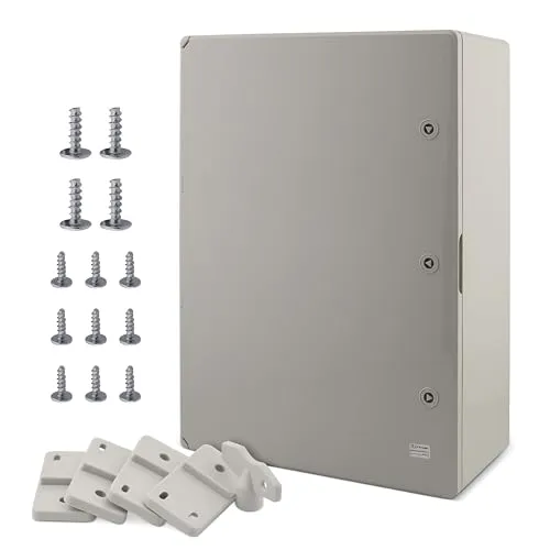 BOXEXPERT® Verteilerkasten außen wasserdicht 700x500x250mm - Lagersysteme mit IP65 Schutz, robustes ABS Kunststoffgehäuse für optimale Wetterbeständigkeit und einfache Montage, ideal für industrielle Anwendungen.