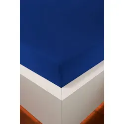 Eberle Spannbettlaken Spannbetttuch Bellana Edel-Elastic-Jersey, Jersey, Gummizug: rundum, (1 Stück) grau 180 cm x 200 cm