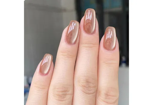 LuxusKollektion Kunstfingernägel Cat-eye Press On Nägel Set 24 Luxusgel Acryl Falsch Nägel Nagelkleber