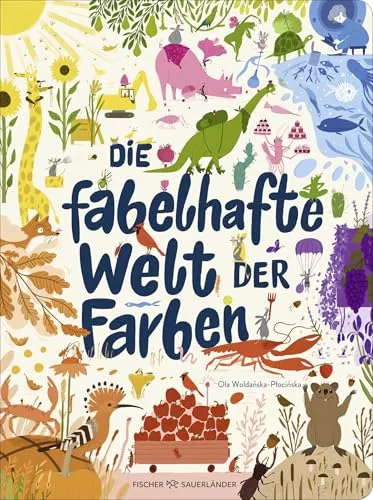 Die fabelhafte Welt der Farben: Farben lernen mit diesem interaktiven Farben-Wimmelbuch für Kinder ab 3 Jahren