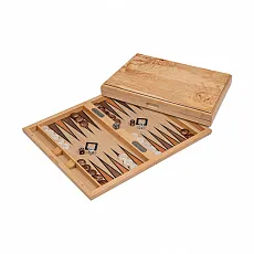 Philos Backgammon Sifnos - Medium mit Magnetverschluss - Gesellschaftsspiel für zwei Personen, einfach zu erlernen und ideal für spannende Spieleabende. Der praktische Magnetverschluss sorgt für sicheren Transport.