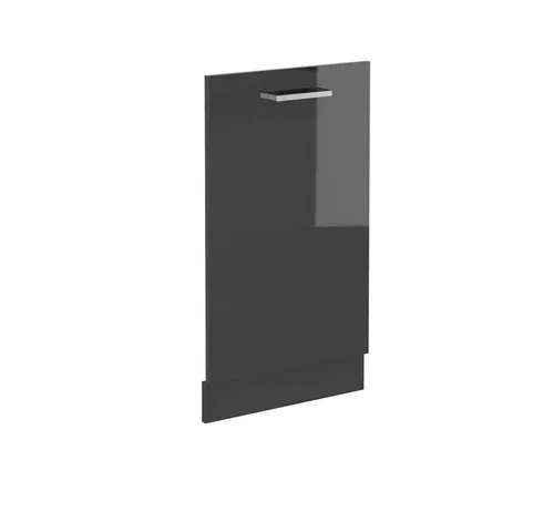 Vicco Frontblende R-Line, Anthrazit Hochglanz, 45 cm - Sockelblende für Geschirrspüler, verleiht Ihrer Küche Eleganz und ermöglicht individuelle Gestaltung nach Ihren Wünschen.