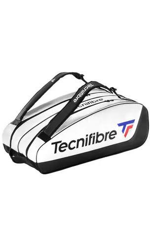 Tecnifibre Tennis-Racketbag Tour Endurance 12er - Tennisschläger Tasche für bis zu 12 Rackets, mit maximalem Tragekomfort durch Schaumstoffpolsterung und verstellbaren Rucksacktragegurten. Ideal für Tennis-Enthusiasten.