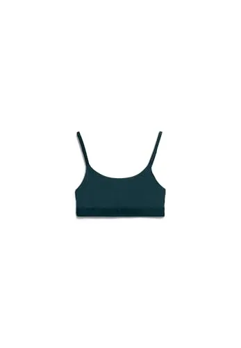 ARMEDANGELS Damen Bralette TOVAA Fitted Teal Stone - Eleganter Büstenhalter aus 95% TENCEL™ Modal und 5% Elasthan, bietet optimalen Tragekomfort und eine perfekte Passform für jeden Tag.