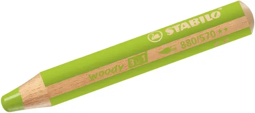 STABILO woody 3 in 1 Buntstift hellgrün