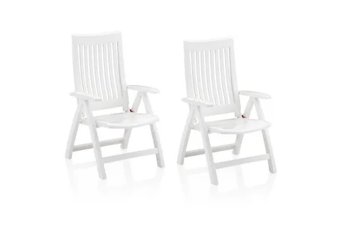 KETTLER Klappstuhl ROMA 2er Set - Vielseitige Gartenmöbel - KETTLER Klappstuhl ROMA im 2er Set. Flexibel einstellbare Sitzpositionen und platzsparend klappbar – ideal für entspannte Stunden im Garten.