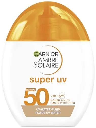 Produktbild GARNIER Ambre Solaire Super UV UV-Water-Fluid Glow LSF 50
