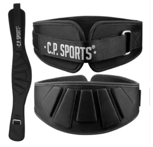 Sport-Knight® Dip-Gürtel Gewichthebergürtel-Nylon, mit Protektoren & flexiblem Klettverschluss