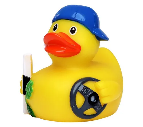 mbw Badespielzeug Schnabels® Badeente Fahranfänger, Quitscheente Glücksbringer (1-tlg)