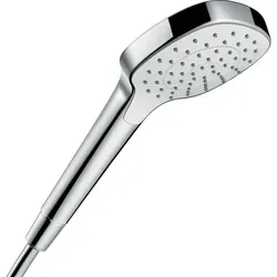 hansgrohe Croma E Duschkopf 26815400 - Handbrause mit wassersparender EcoSmart-Technologie, die bis zu 40 % Wasser einspart und mit der erfrischenden Rain-Strahlart ein luxuriöses Duscherlebnis bietet.