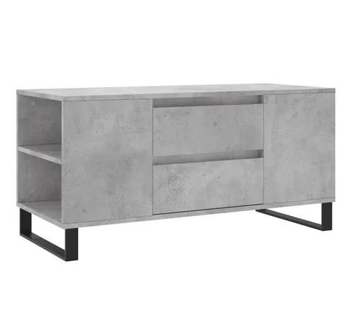 furnicato Couchtisch Eleganter Betongrau 102 x 44,5 x 50 cm (1-St)