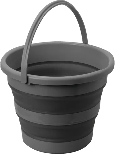 Brunner Faltbarer Eimer Drum 15 grau-schwarz