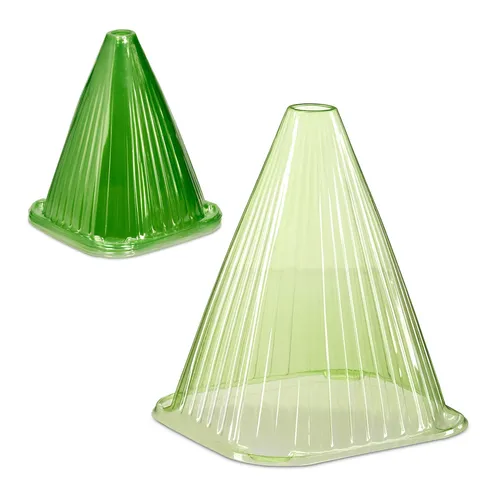 Pflanzenhut 40er Set Pflanzhütchen Anzuchthaube Pflanzhut Pflanzen Abdeckhaube