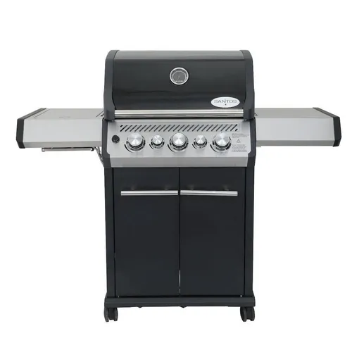 PROREGAL® Gasgrill S-318 Schwarz mit 3 Hauptbrennern von PROREGAL®