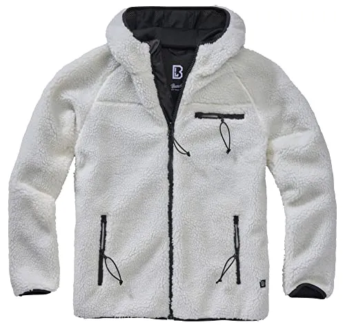 Brandit Teddyfleece Worker Jacket - Warm und bequem in 7XL - Funktionsjacke aus hochflorigem Teddy-Fleece, ideal für kalte Tage. Atmungsaktives Innenfutter und geräumige Kapuze sorgen für höchsten Komfort.