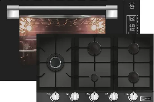 Kaiser EH 9309 Einbau  Elektro backofen 90cm +Gaskochfeld  90 cm