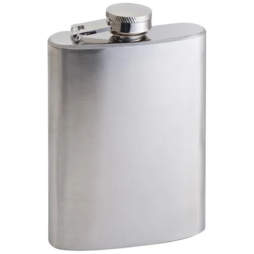 Produktbild Flachmann / aus Metall / 104ml Fassunsgsvermögen / mit Sicherheits-Drehverschluß
