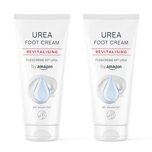 by Amazon Urea-Fußcreme, 2 x 100 ml