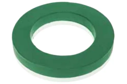 mosy Bastelmoos Steckschaum-Kranz 50 cm - Bastelzubehör für kreative Blumengestecke, ideal für Hochzeiten und Feiern. Mit Hartschaumunterlage für frische Blumen, Außendurchmesser 50 cm.