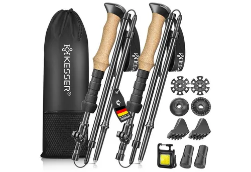 KESSER Wanderstöcke Nordic Walking Stöcke 115-135cm von Kesser